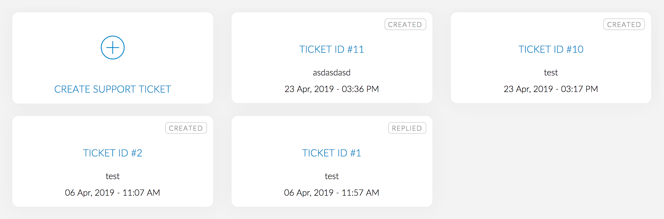 Filetax Blocks Interface